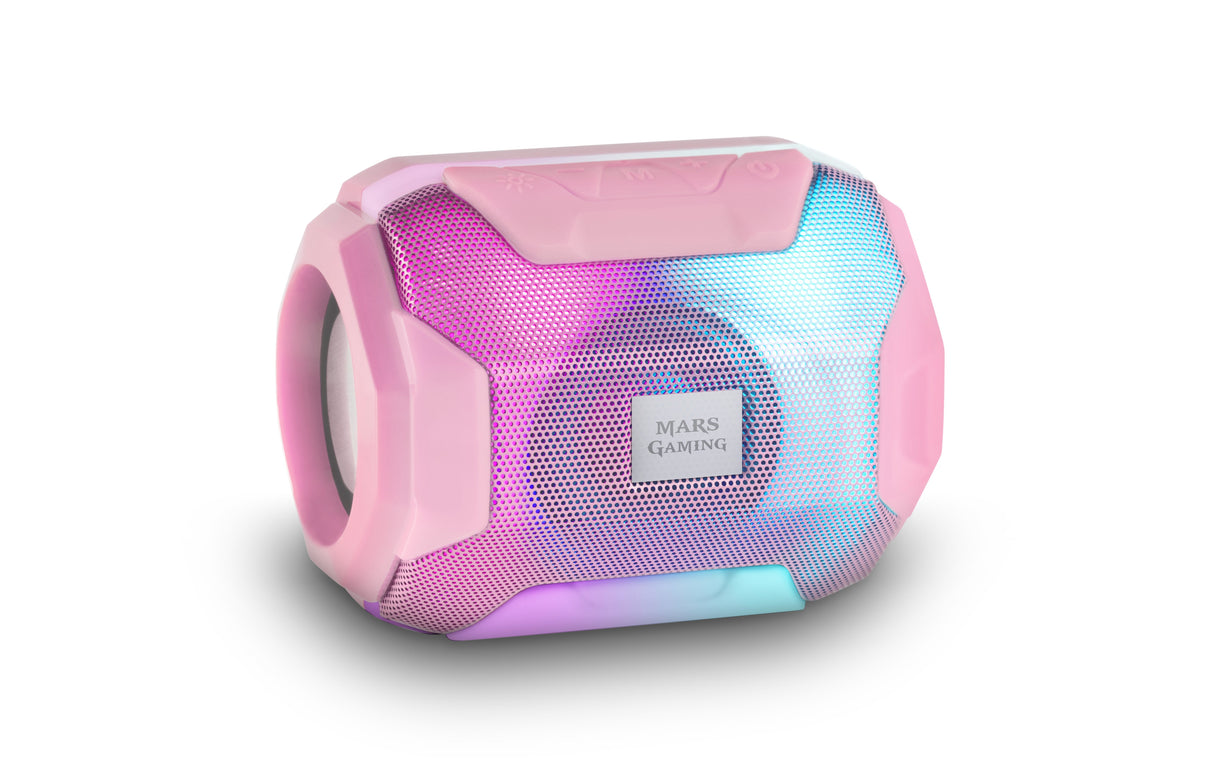 Altavoz Con Bluetooth Mars Gaming Msbaxp 10w 1.0 Rosa
