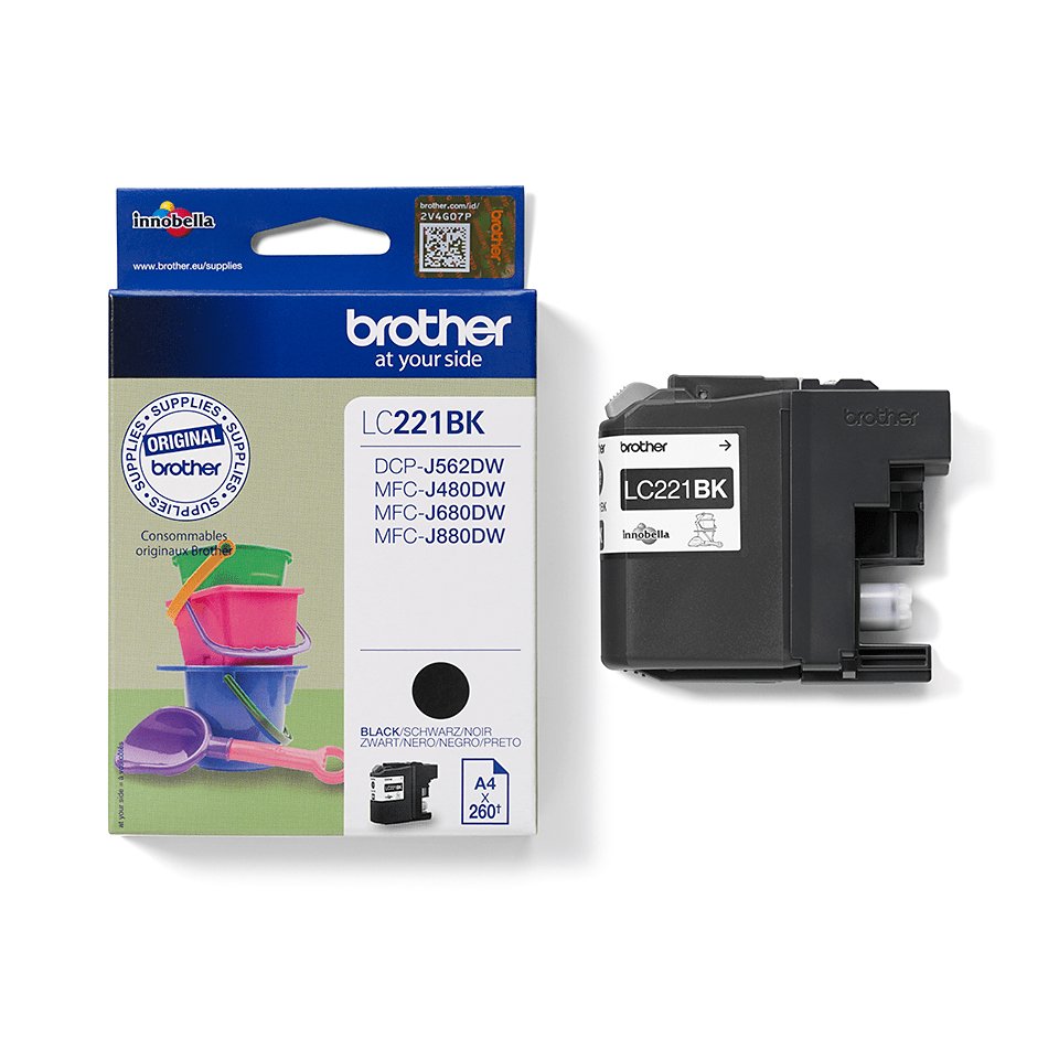 EAN 4977766747318 - Brother LC221BK cartucho de tinta 1 pieza(s) Original Negro imagen 5