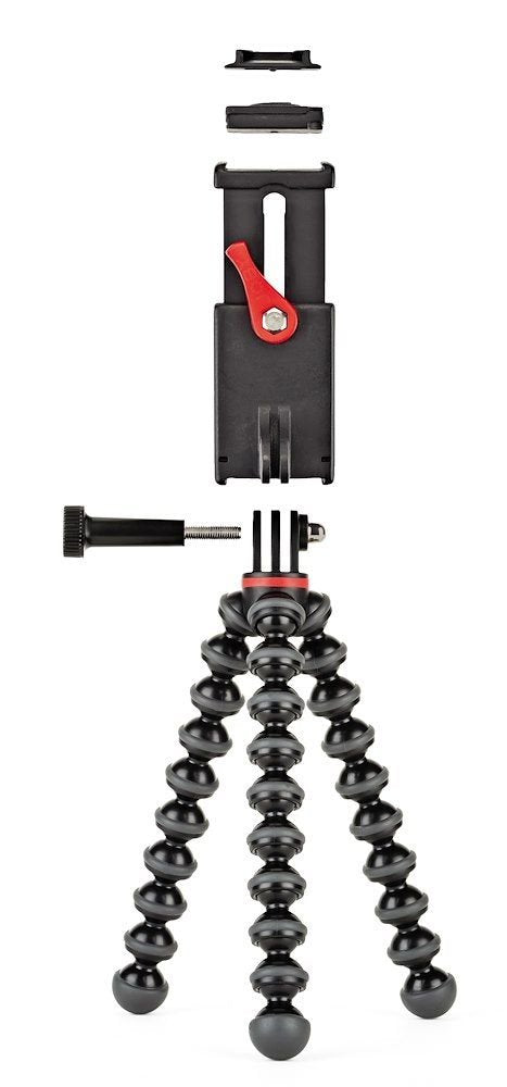 Joby Griptight Action Kit Tripode Cámara De Acción 3 Pata(S) Negro, Rojo