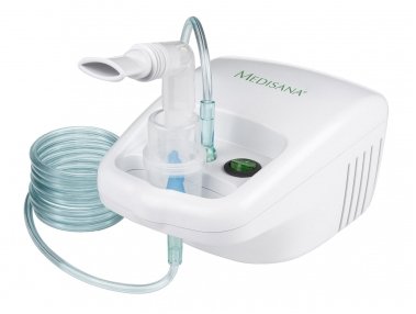 Medisana In 500 Inhalador, Nebulizador Compresor Con Boquilla Y Mascarilla Para Adultos Y Niños