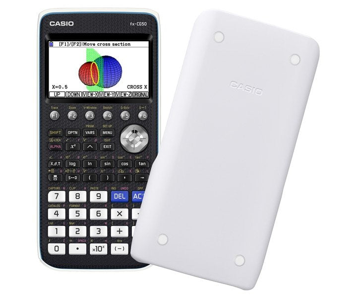 Casio Calculadora Gráfica Fx-Cg50 Pantalla Color Alta Resolución 216x384 Px Negro