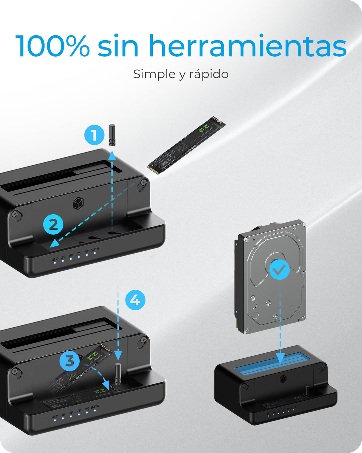 EAN 4250078173274 - ICY BOX IB-2914MSCL-C31 USB 3.2 Gen 2 (3.1 Gen 2) Type-C Negro imagen 8