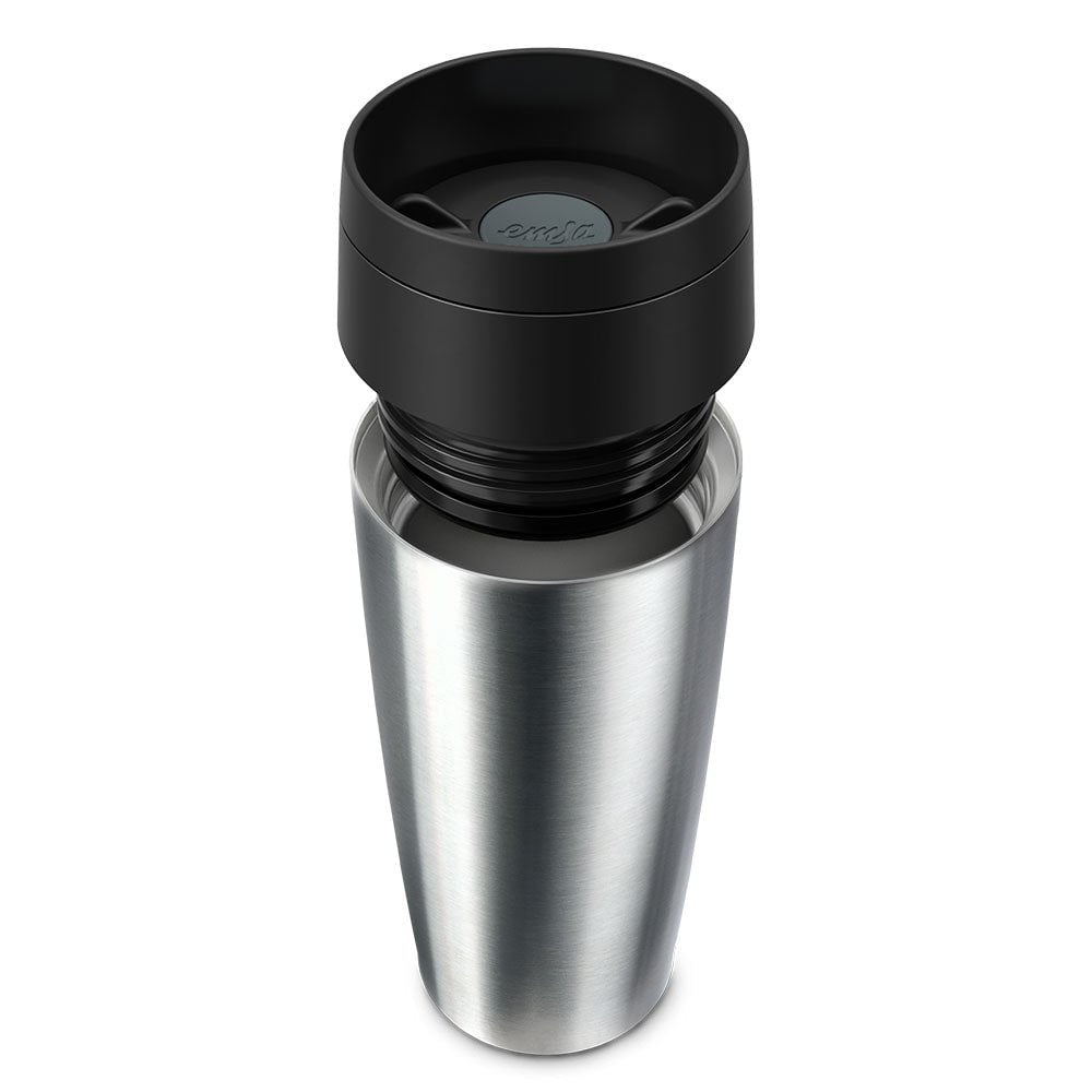 Taza Térmica Emsa Travel Mug Clásica De Acero Inoxidable, 0,36 Litros N2020100