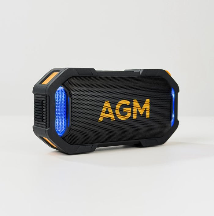Altavoz Bluetooth Agm Mag Rock Magnético Negro