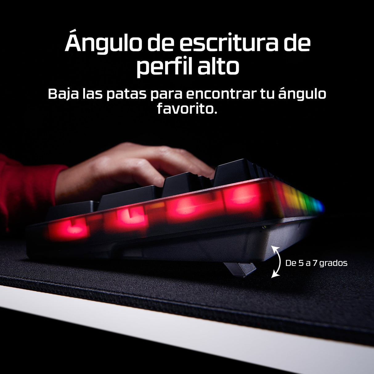 EAN 0198828944764 - HyperX Origins 2 1800 teclado Juego USB Negro imagen 5