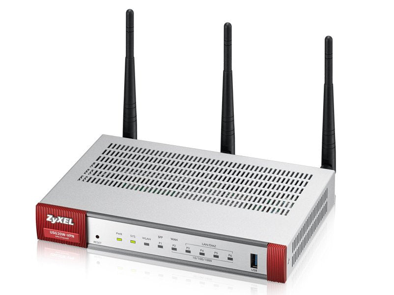 Router Vpn Zyxel Usg 20w-Vpn 5 Port Giga 15 Vpn