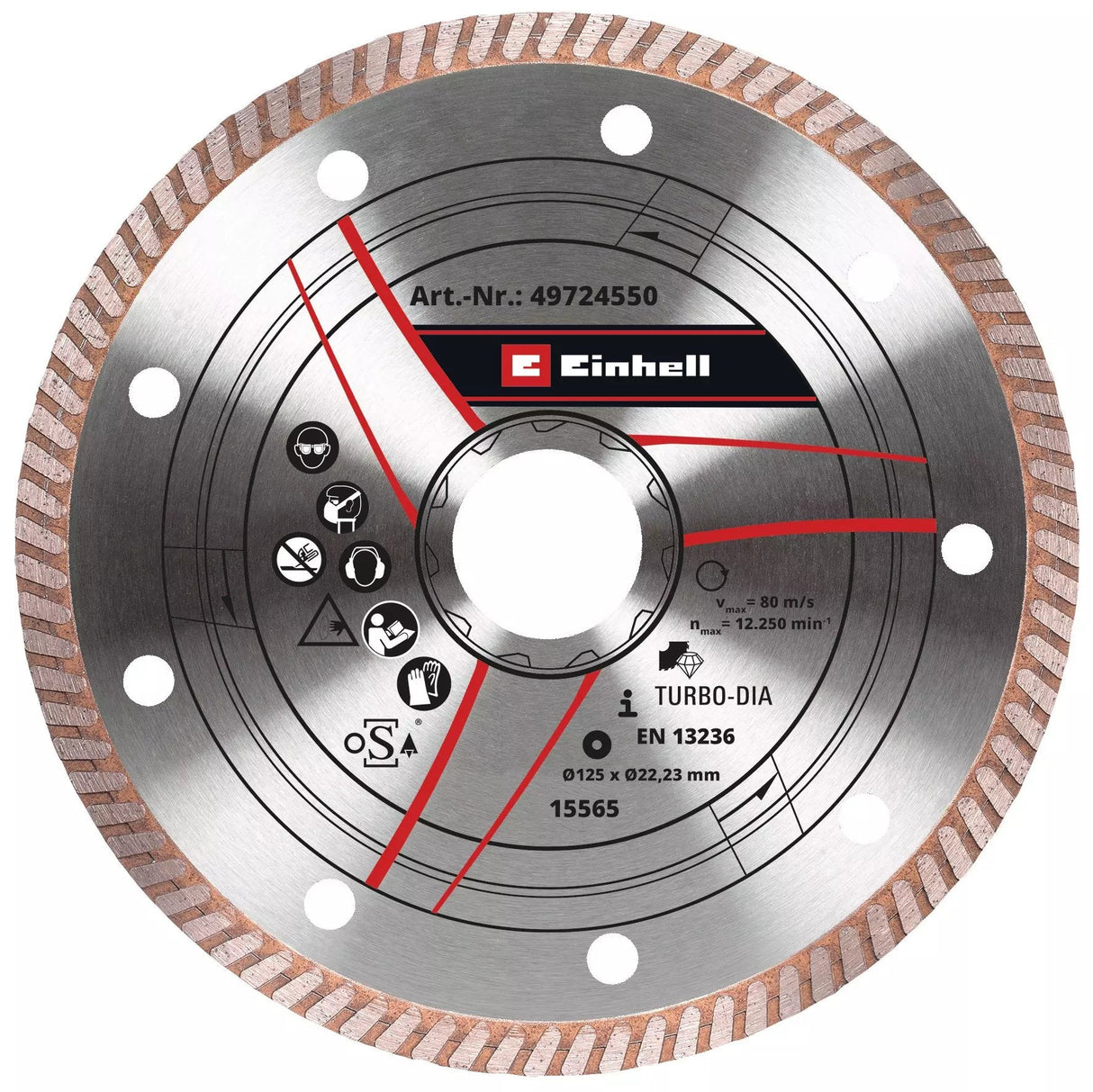 Einhell 49724550 Accesorio Para Amoladora Angular Corte Del Disco