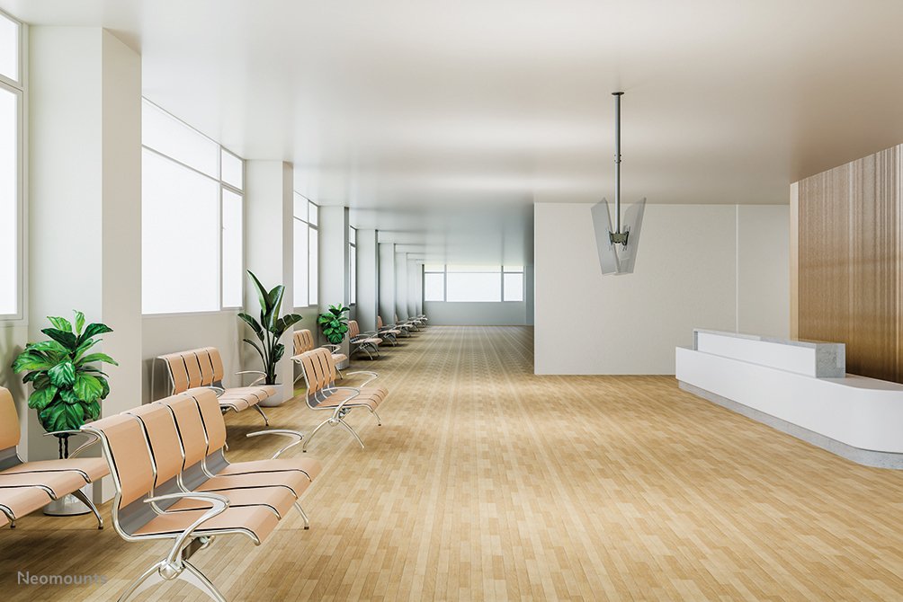 Soporte Neomounts Deh 23"-43" 2tft 2gelenke H:106-156cm Max.45 Schwa