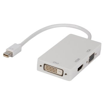 Adaptador Mini Display Port M - Dvi+Vga-Hdmi Hembra