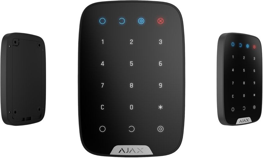 Ajax Keypad-Bl Ajax Keypad. Teclado Táctil Inalámbrico. Color Negro