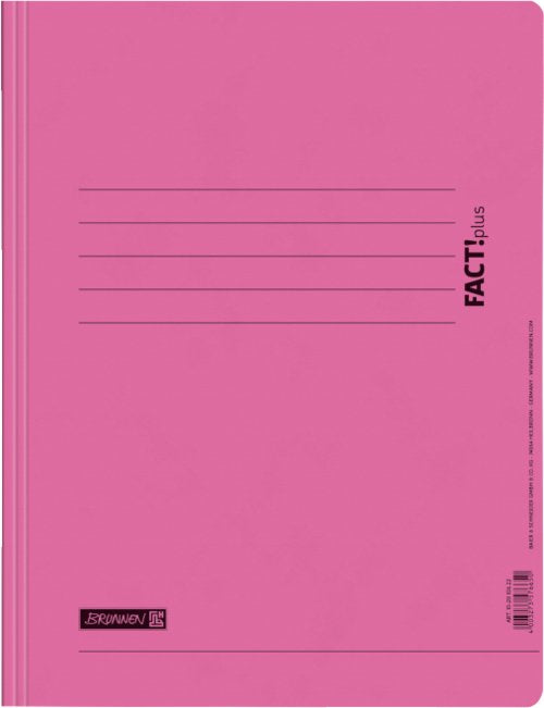 Brunnen Carpeta Din A4 Pressspankarton Rosa