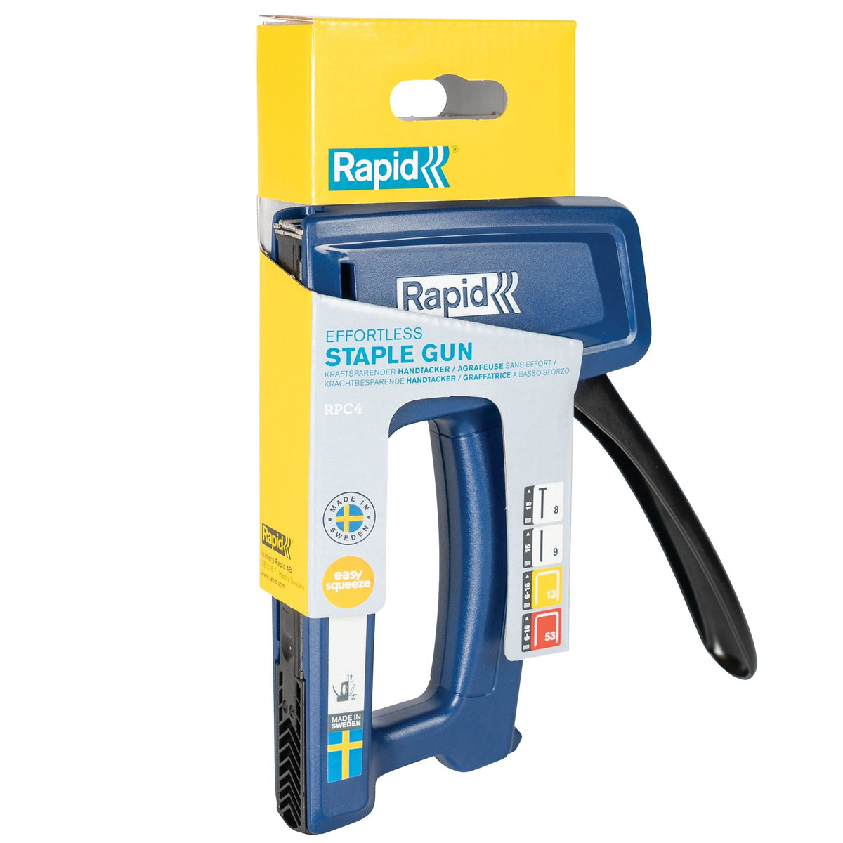 Rapid Handtacker Rpc4 Azul 1 Ud.