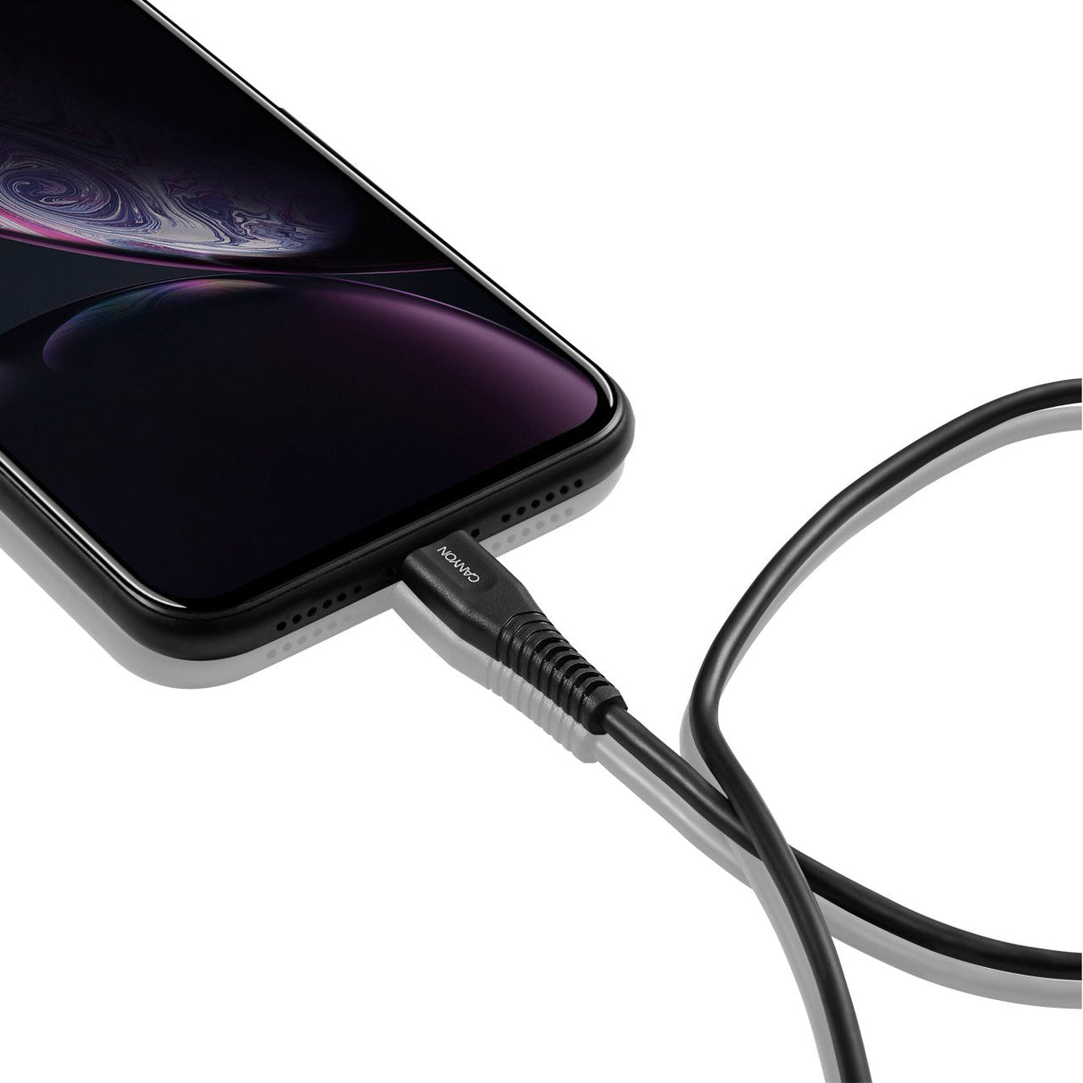 Canyon Cable Mfi-4 Type-C To Lightning 1.2m Black