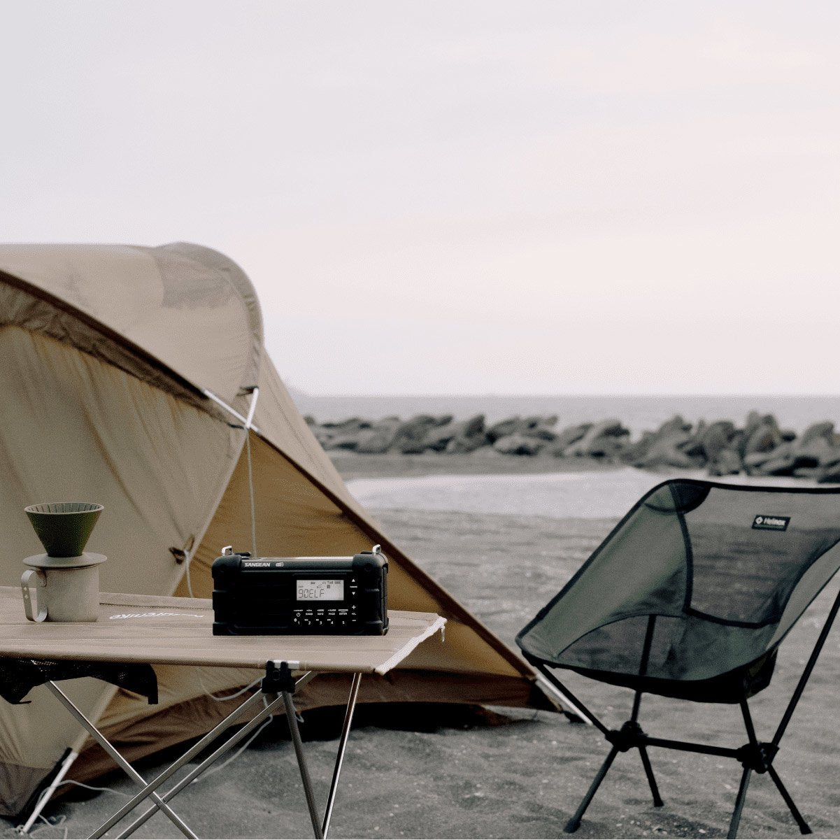 Sangean Mmr-99 Dab Schwarz Notfall/Kurbel/Solar Radio