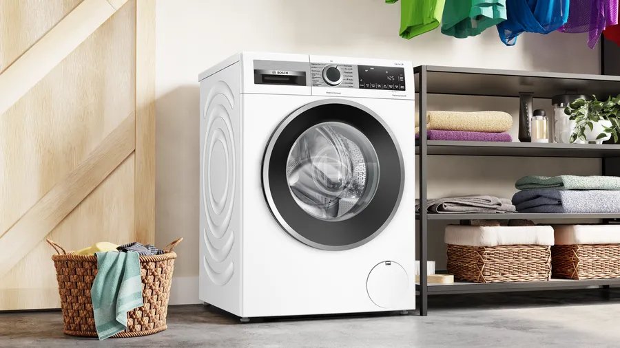 EAN 4242005386345 - Bosch Serie 6 WGG244120 lavadora Carga frontal 9 kg 1400 RPM Blanco imagen 4