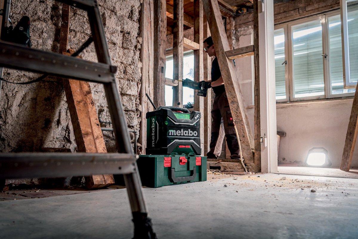 Metabo Rc 12-18 32w Bt Dab+ Akku-Baustellenradio