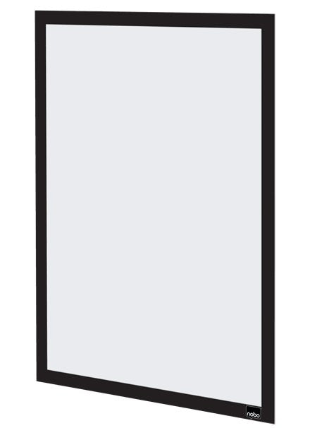 Nobo Pack De 2 Marcos Autoadhesivos Magneticos En Formato A3 - Colocacion En Vertical U Horizontal - Marco De Color