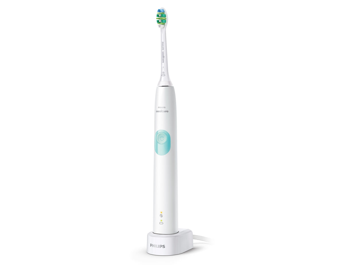 EAN 8710103863250 - Philips 4300 series HX6807/63 cepillo eléctrico para dientes Adulto Cepillo dental sónico Blanco imagen 1