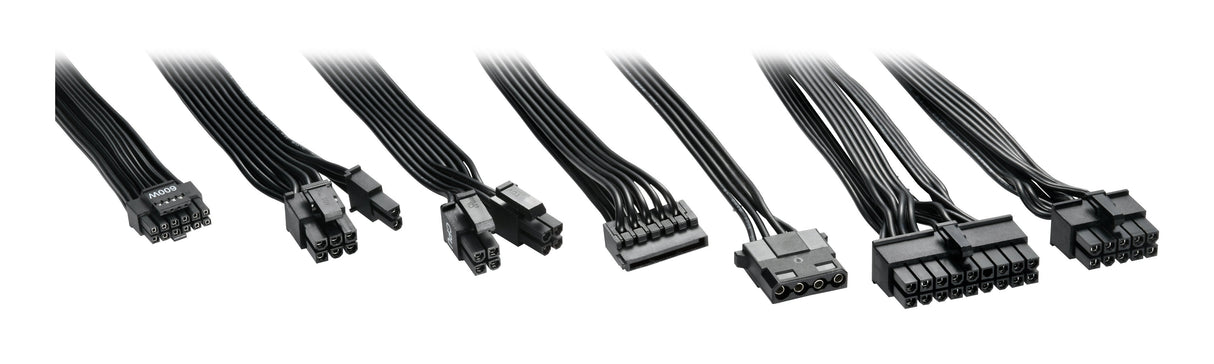 Fuente De Alimentación Sharkoon Rebel P20 750w Para Pc Negro, 1x Conexión De Alta Potencia De 12 Pines, 4x Pcie, Gestión De Cables, 750 Vatios 4044951040612