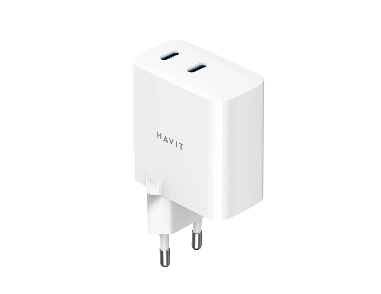 EAN 6939119081157 - Havit UC45 EU cargador de dispositivo móvil Teléfono móvil, Smartphone, Tableta Blanco Carga rápida Inter imagen 2
