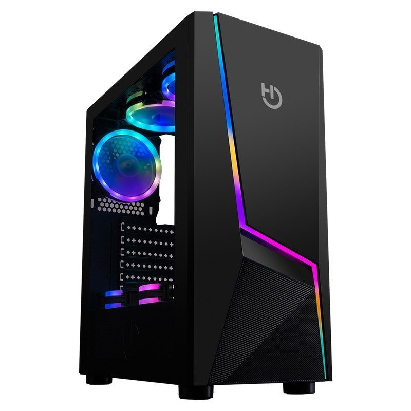 EAN 8436545692936 - Hiditec V20 PRO ARGB Escritorio Negro imagen 1