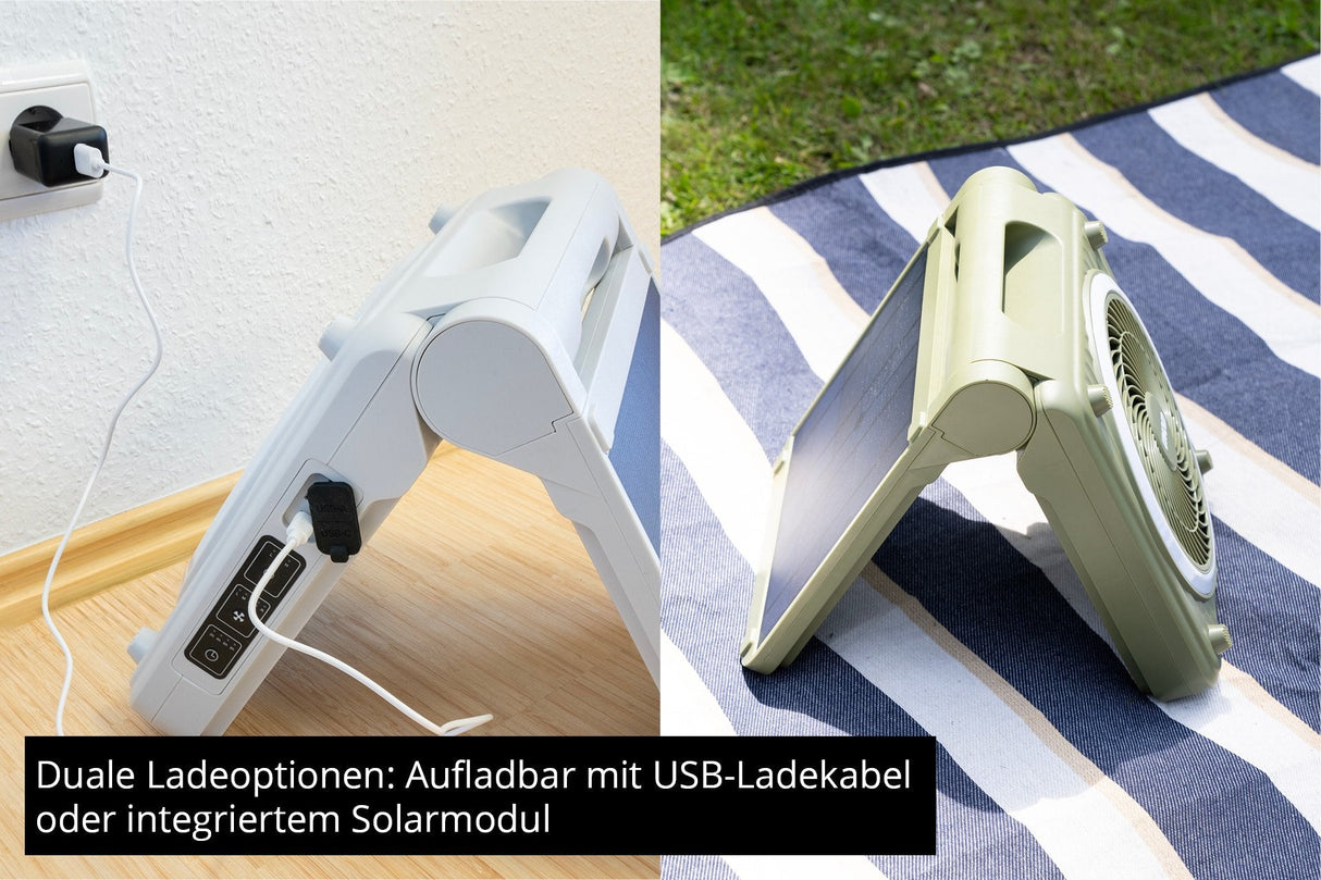 EAN 4011689865176 - Unold Solarventilator Camping 86517 Gris 20 cm Ventilador de mano imagen 6