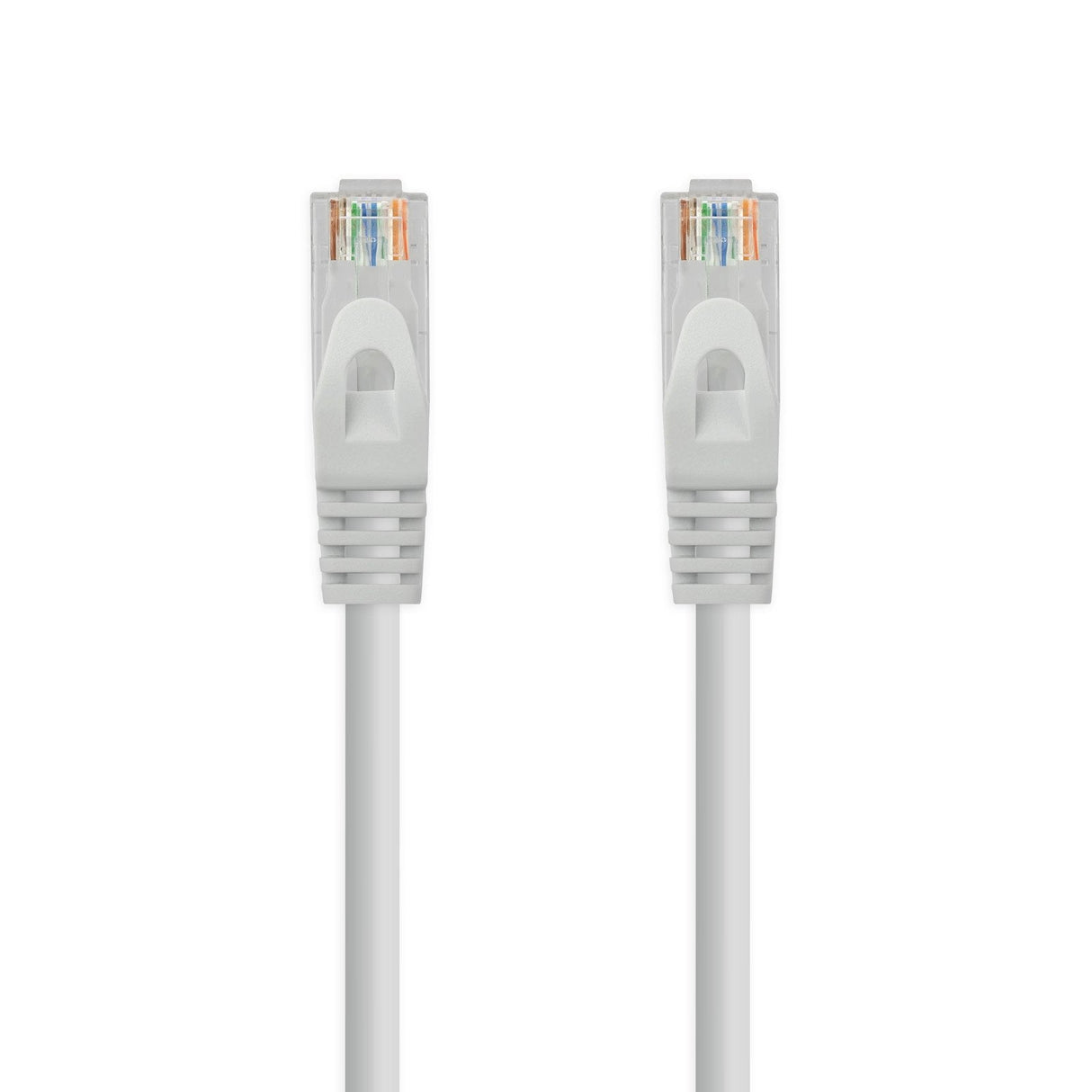 Nanocable Cable Red Lszh Cat.6a Utp Awg24 - 30cm - Gris