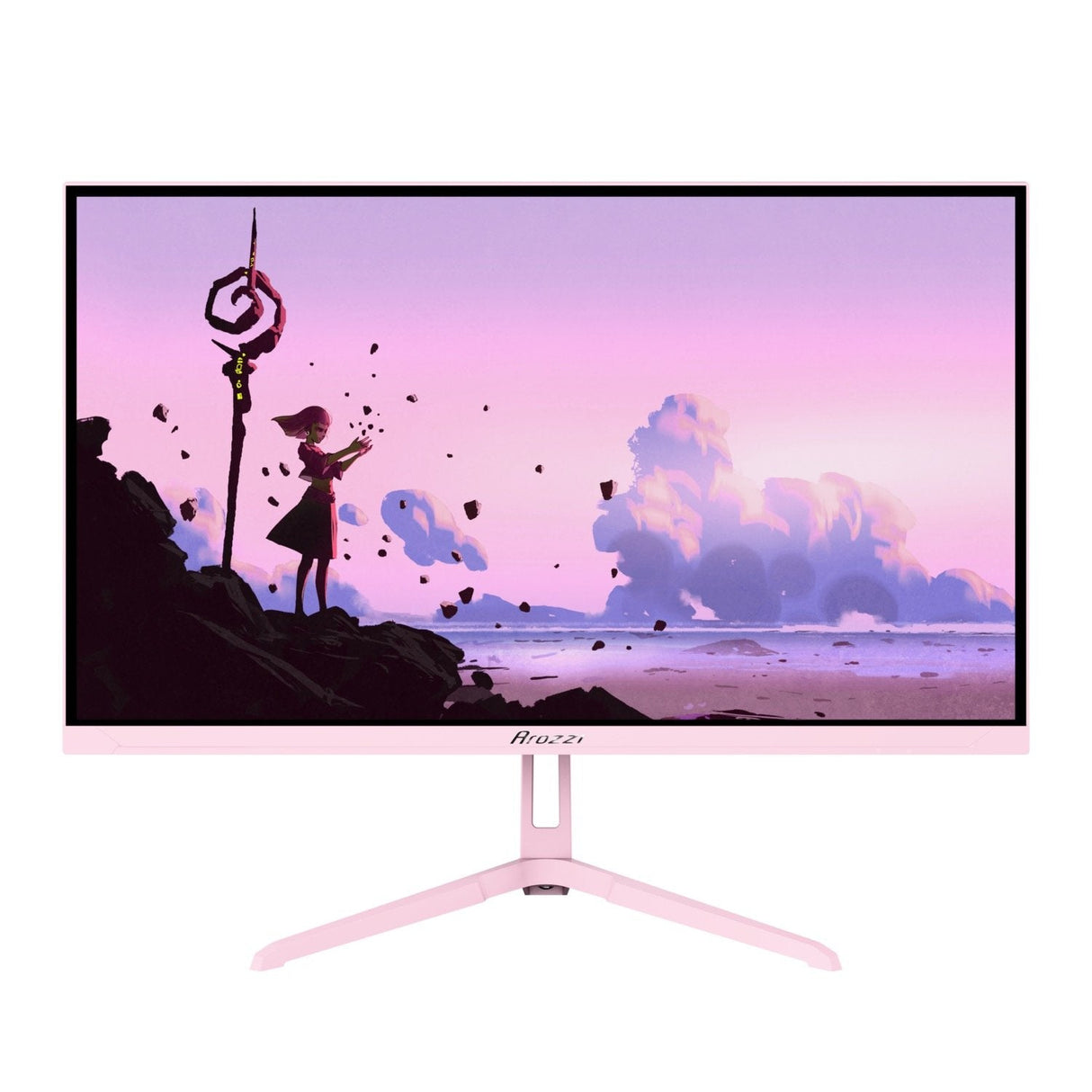 Monitor Arozzi Nova 24 23.8" 1920 X 1080 Pixeles Full Hd Led Rosa