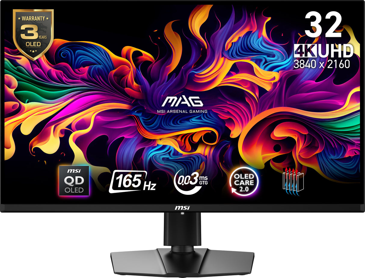Monitor Oled 32"/Mag 321up Qd-Oled Msi
