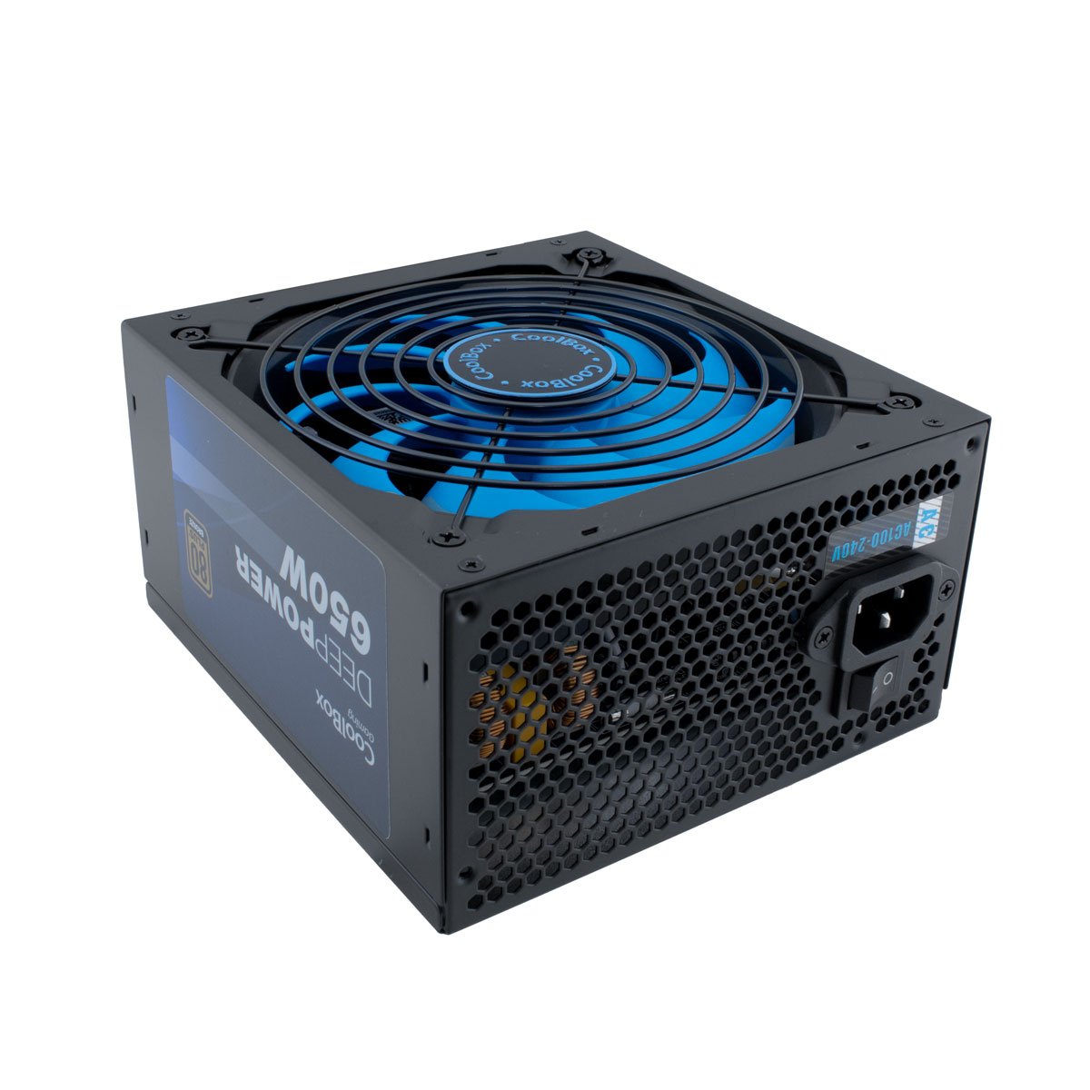 EAN 8436556145339 - CoolBox DeepPower BR-650 unidad de fuente de alimentación 650 W 20+4 pin ATX Negro imagen 6