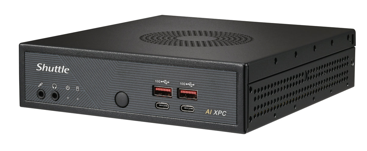 EAN 0887993007298 - Shuttle Slim PC DN11H5 1,35 l tamaño PC Negro 125H Intel® SoC imagen 4