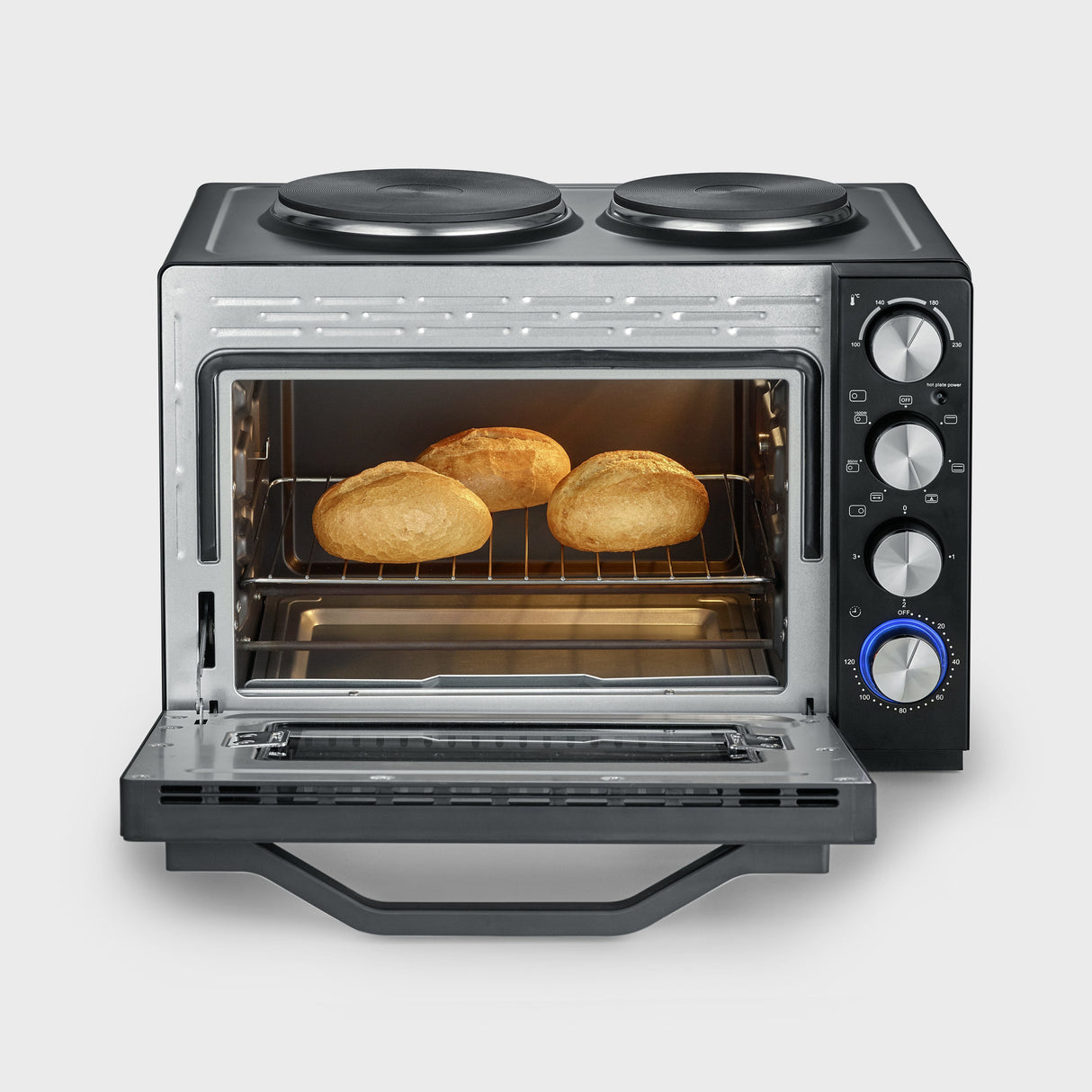 EAN 4008146040634 - Severin TO 2074 horno tostador 30 L 2500 W Negro Parrilla imagen 6