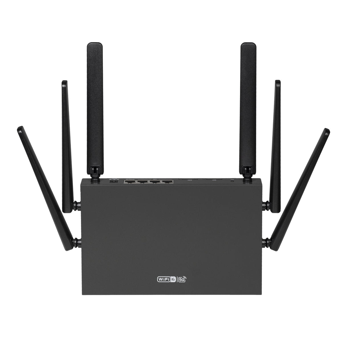 EAN 4717964705488 - Edimax 5G-8649AX router inalámbrico Doble banda (2,4 GHz / 5 GHz) Negro imagen 6