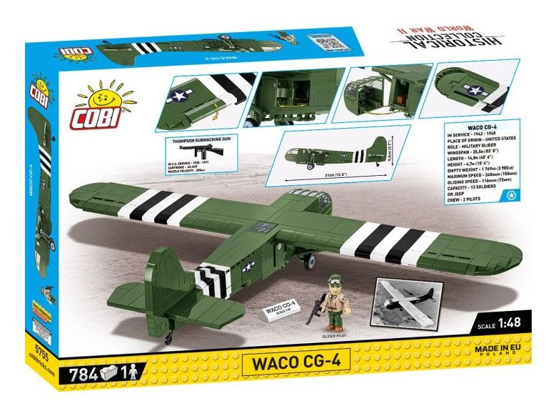 Cobi Waco Cg-4, Juguetes De Diseño Cobi-5755