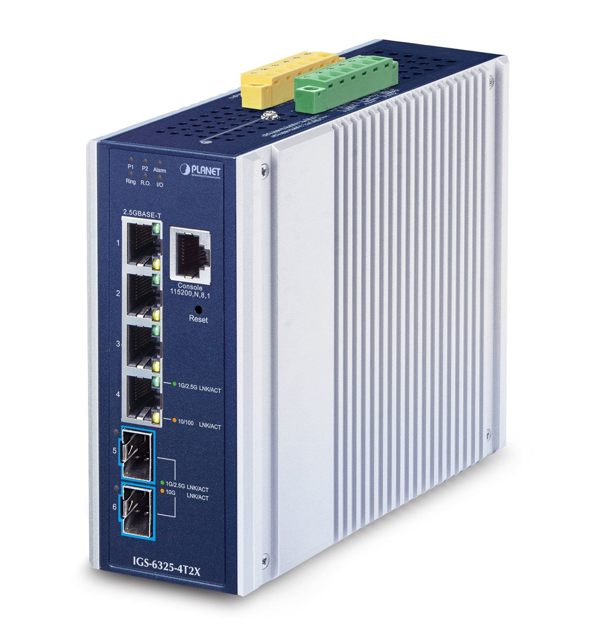 Ip30 Indumrial L3 4-Port 2,5 Gbit + 2-Port 10g Sfp+ Managed Ethernet Switch