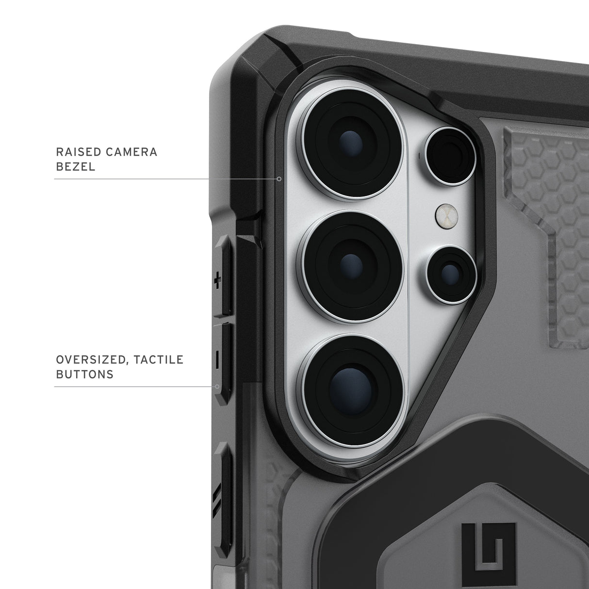 Uag Funda Pathfinder Clear Ceniza Negro Samsung Galaxy S26 Ultra