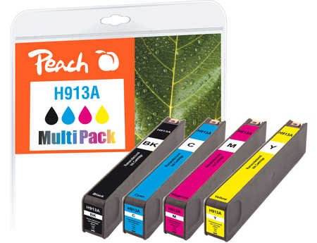 Cartucho Peach Hp Nr.913a Multipack Tricolor Compatible