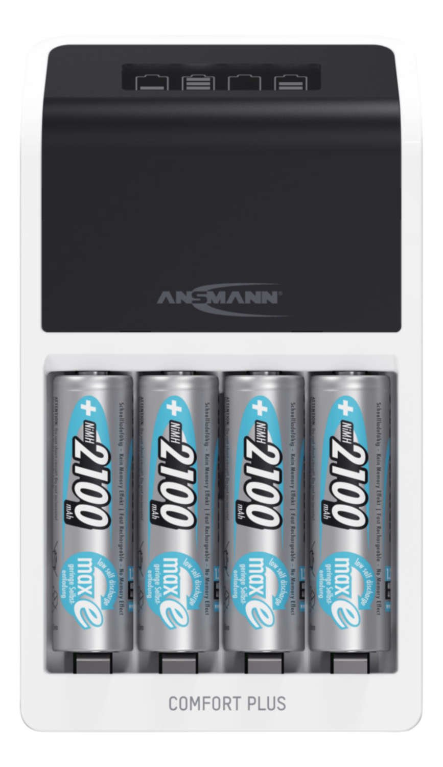 Ansmann 1001-0094-01 Cargador Rápido Comfort Plus Para Baterías Recargables Nimh