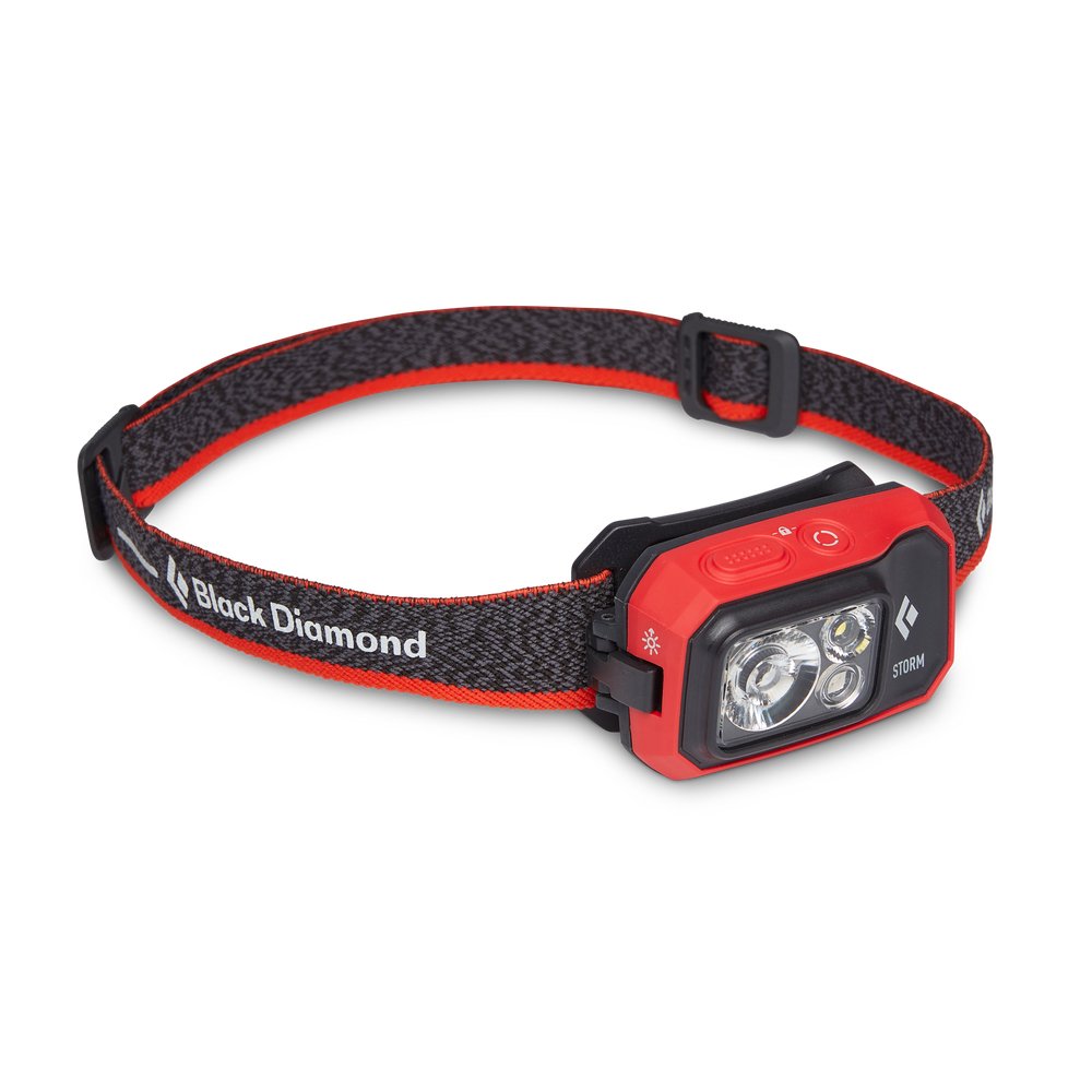 Linterna Con Cinta Para Cabeza Black Diamond Storm 450 Negro, Rojo