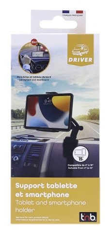 Tnb Suction Cup Jaw Holder For Tablet And Smartphone