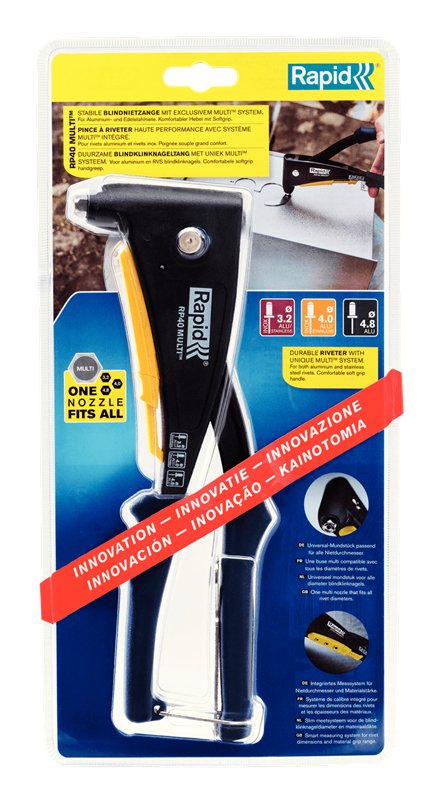 Remachadora Manual Rp40 Multi 5001125 Rapid