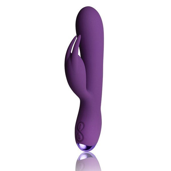 Vibrador Recargable Rocks-Off Flutter Rabbit Lila