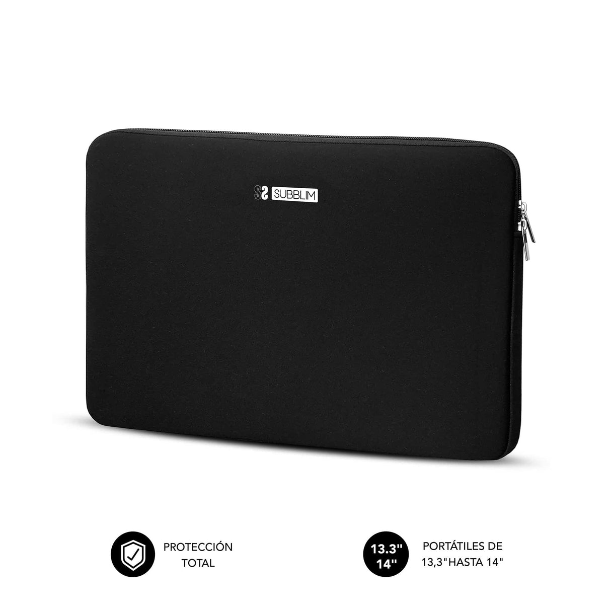 EAN 8436586742928 - SUBBLIM SUBLS-SKIN114 maletines para portátil 35,6 cm (14") Negro imagen 2