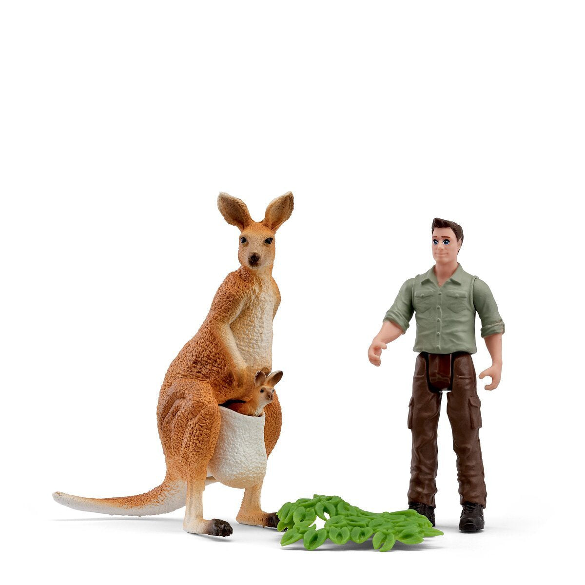 Schleich Pocket Set! Känguru-Tour Mit Dem Ranger 81540