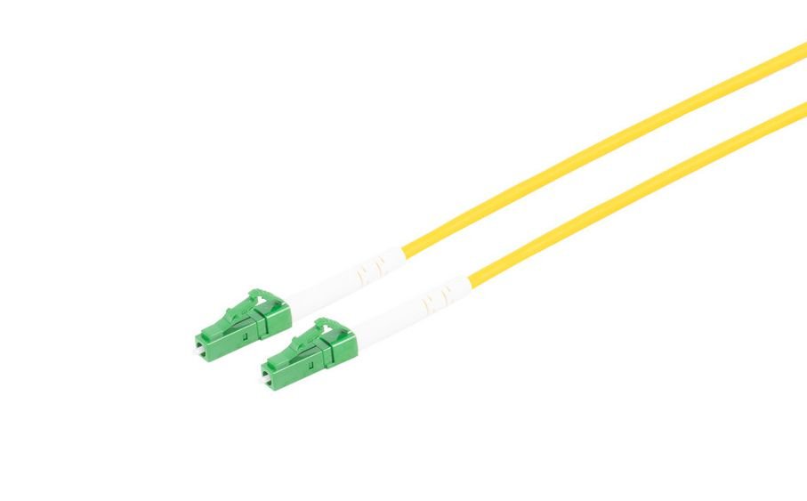 Fiber Patch Cable - Lc-Lc Os2 0,5m Simplex Apc