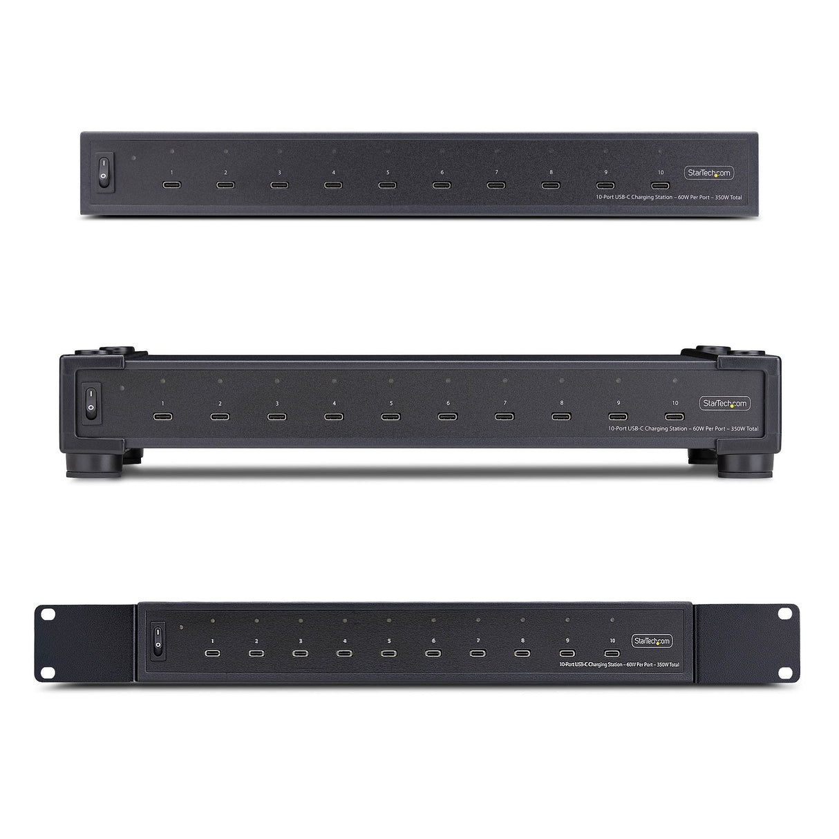 Startech.Com Hub - 10 X Usb-C - Desktop, An