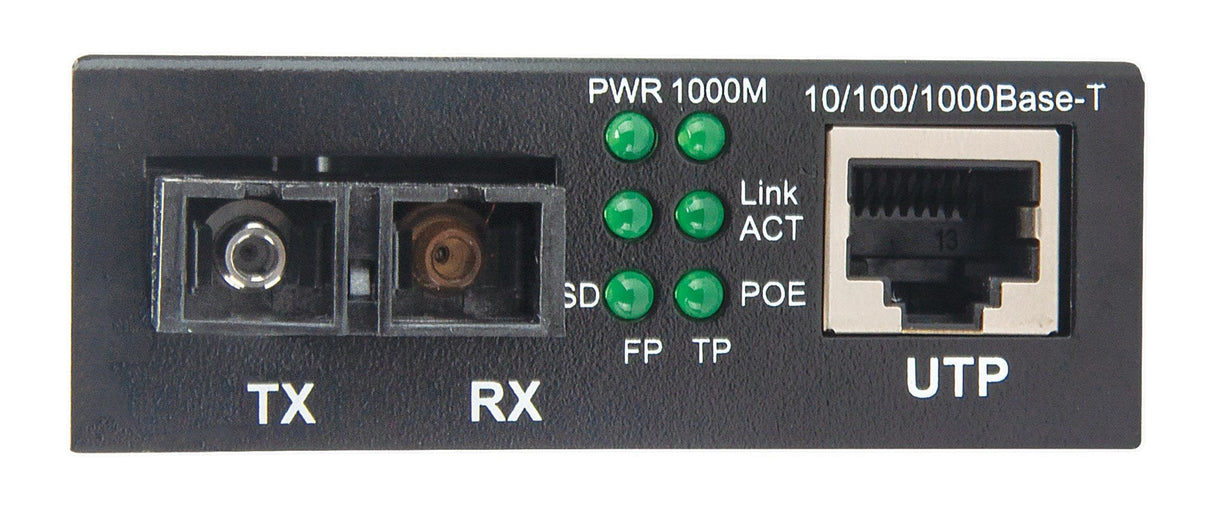 EAN 0766623508209 - Intellinet 508209 convertidor de medio 1000 Mbit/s 1310 nm Monomodo Negro imagen 3