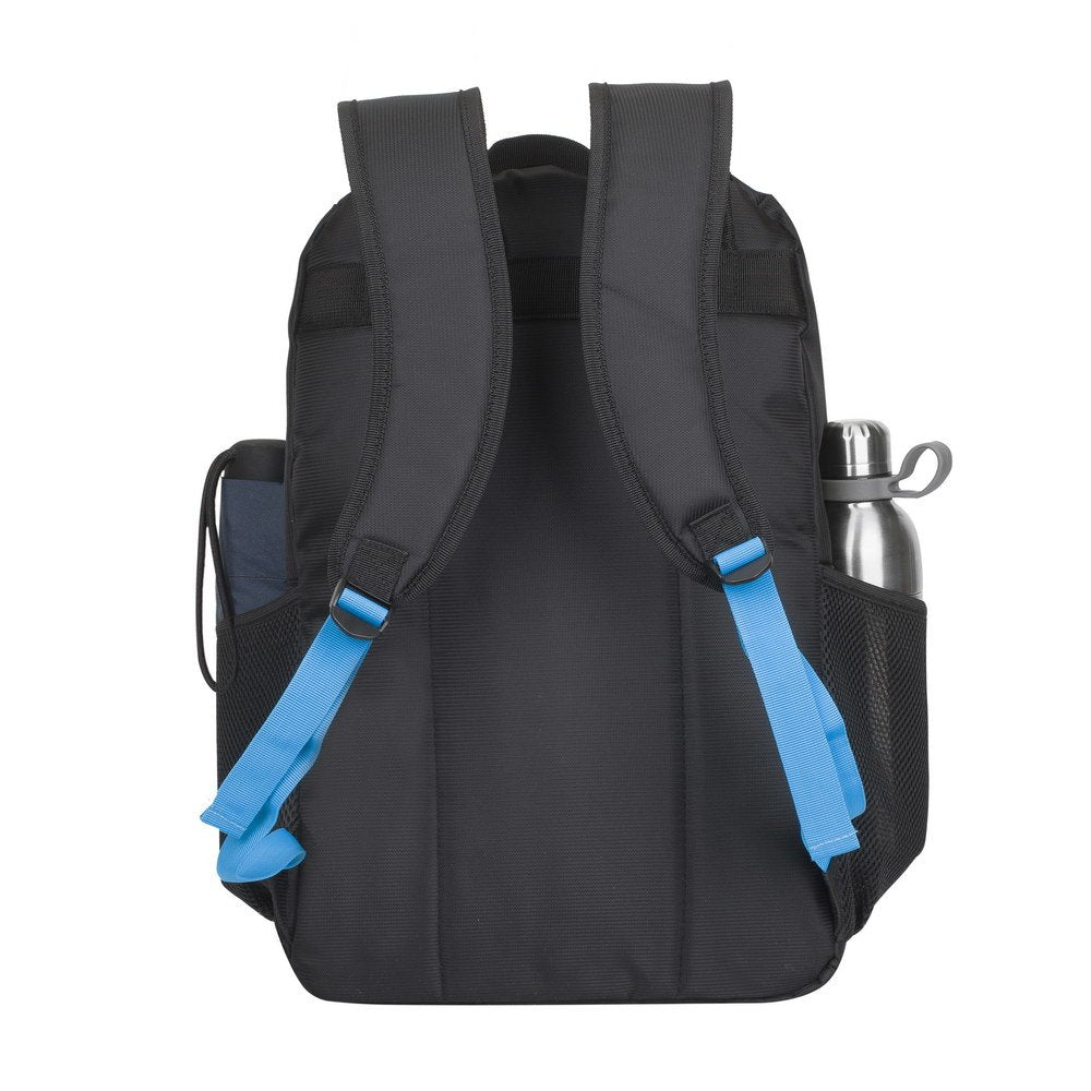 Rivacase Regent 8069 Maletines Para Portátil 43,9 Cm (17.3") Mochila Negro, Cian