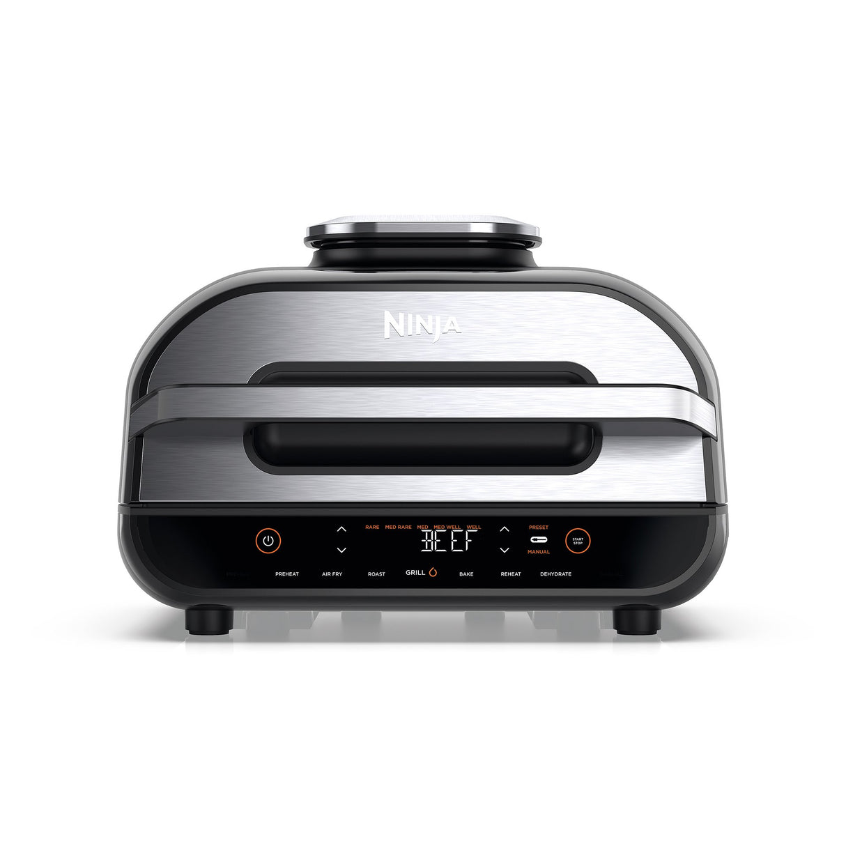 EAN 0622356239554 - Ninja AG551 Sencillo 5,7 L Independiente 2460 W Freidora de aire caliente Negro, Gris imagen 6