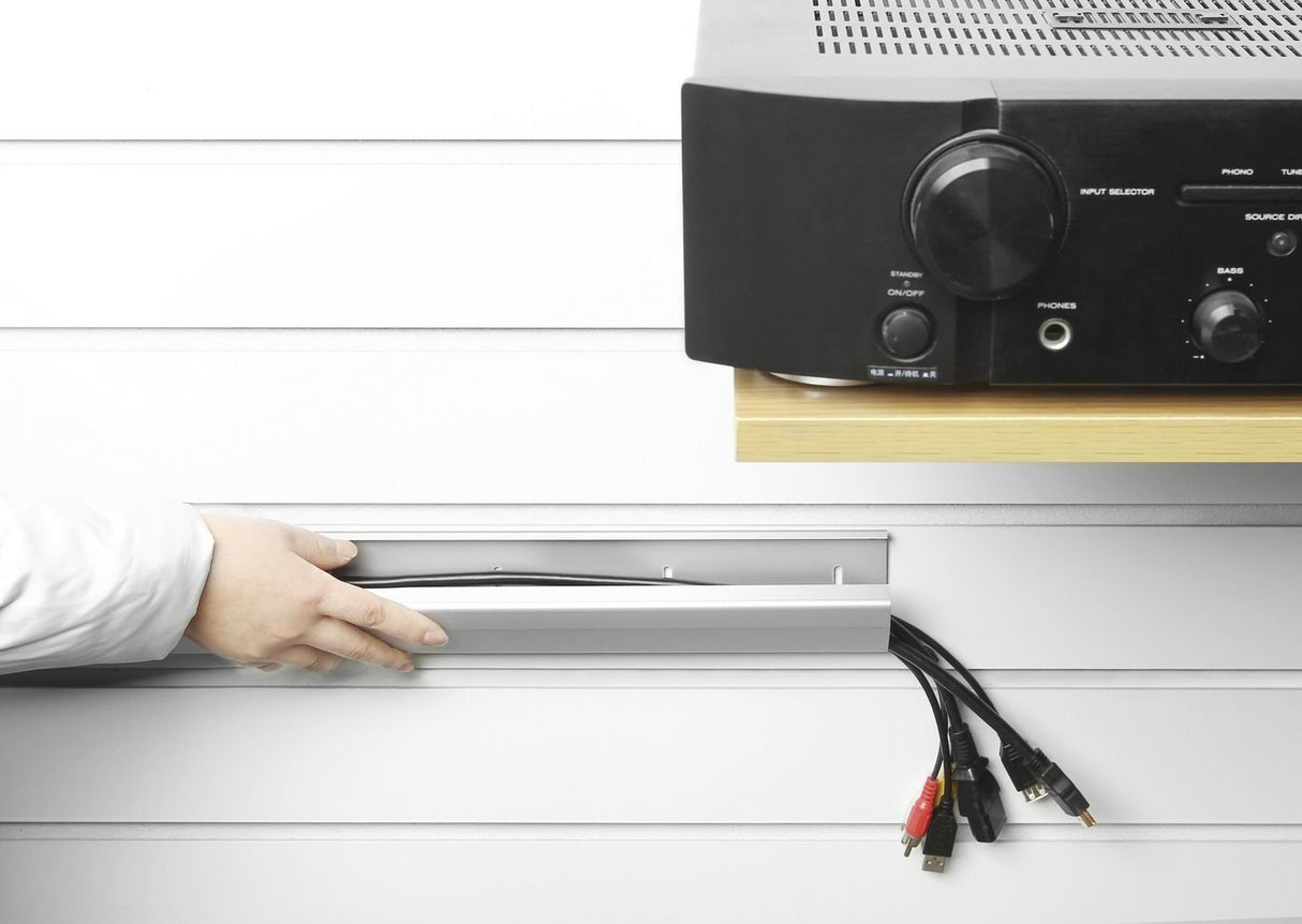 EAN 5715063228197 - Vivolink VLWL110B canaleta para cable Bandeja portacables recta Negro imagen 2